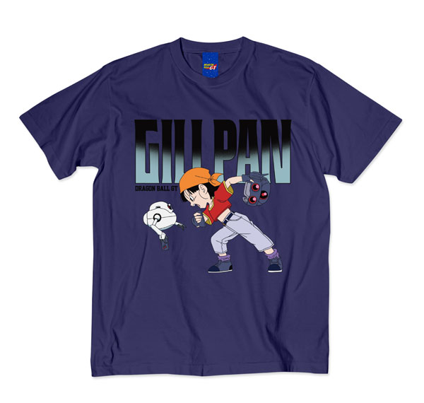 AIR TWOKYO TV Anime "DRAGON BALL GT" Scene Illustration T-shirt 5 (Pan / Giru) Faded Purple XL รูปภาพ 1
