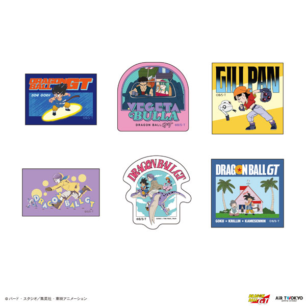 AIR TWOKYO TV Anime "DRAGON BALL GT" Scene Illustration Sticker Set