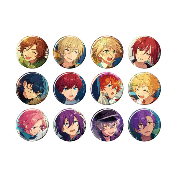 pattythree Ensemble Stars! ! Collection Tin Badge [2026 Sep.] -Casual Side- 12Pack BOX 圖片 1