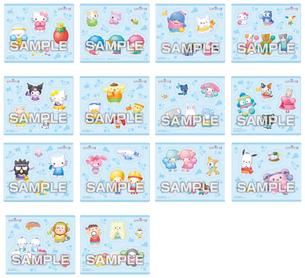 Ensky 2026 Sanrio Character Ranking Magnet Collection Gum 14Pack BOX (CANDY TOY)