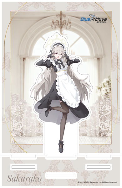 Aniplus Blue Archive Trinity Maid Diorama Stand Sakurako imagen 1