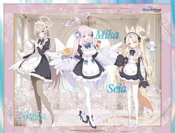 Aniplus Blue Archive Trinity Maid Acrylic Plate Tea Party Bild 1