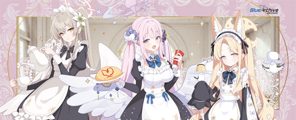 Aniplus Blue Archive Trinity Maid Long Cushion รูปภาพ 1
