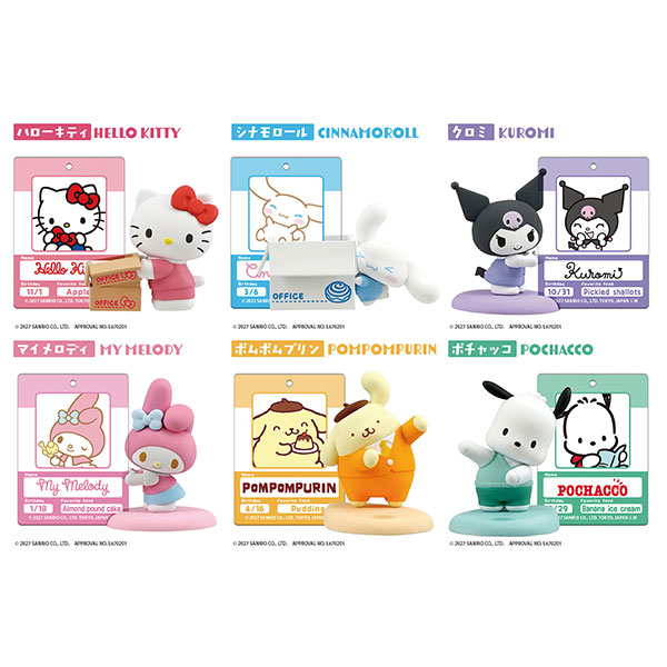 F-toys MOTTE Sanrio Characters 6Pack BOX