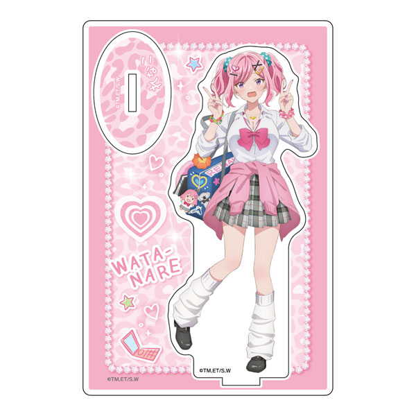 Curtain Damashii There's No Freaking Way I'll be Your Lover! Unless... Acrylic Stand (Renako Amaori / Heisei Gyaru)
