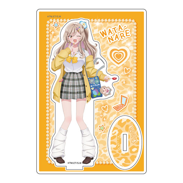 Curtain Damashii There's No Freaking Way I'll be Your Lover! Unless... Acrylic Stand (Ajisai Sena / Heisei Gyaru)
