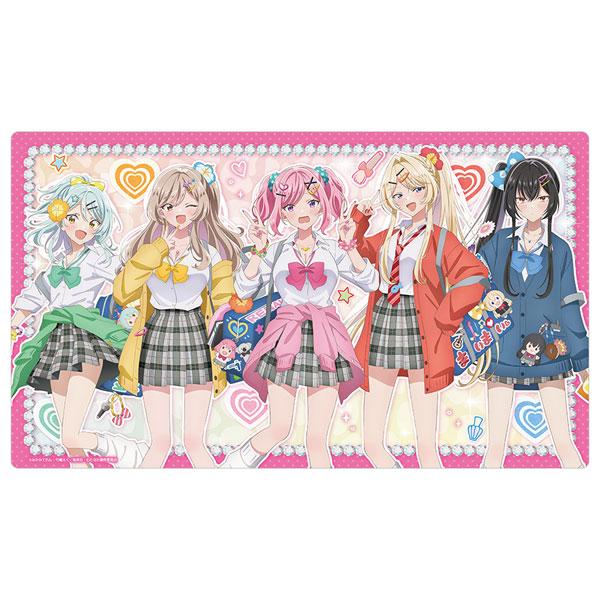 Curtain Damashii There's No Freaking Way I'll be Your Lover! Unless... New Illustration Rubber Mat ( Heisei Gyaruver.)