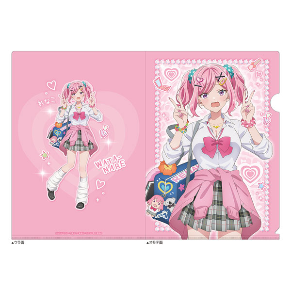 Curtain Damashii There's No Freaking Way I'll be Your Lover! Unless... Clear File (Renako Amaori / Heisei Gyaru)