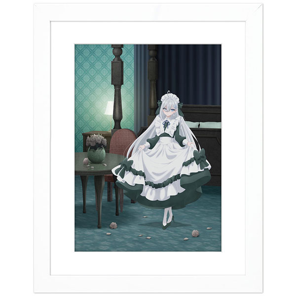 Curtain Damashii Playing Death Games to Put Food on the Table New Illustration Chara Fine Graph (Yuki / Ghost House) A4