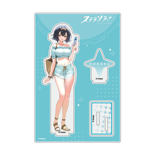 Curtain Damashii Stella Sora New Illustration Acrylic Stand (Amber / Summer Outfit) Bild 1