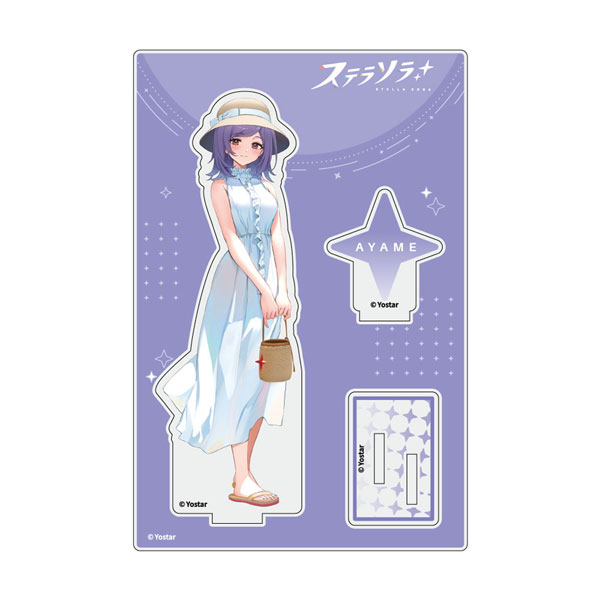 Curtain Damashii Stella Sora New Illustration Acrylic Stand (Iris / Summer Outfit) Bild 1