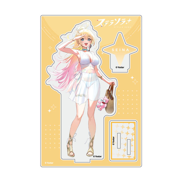 Curtain Damashii Stella Sora New Illustration Acrylic Stand (Noya / Summer Outfit)
