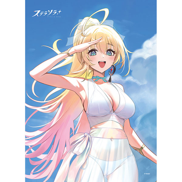 Curtain Damashii Stella Sora New Illustration B2 Wall Scroll (Noya / Summer Outfit) Double Suede