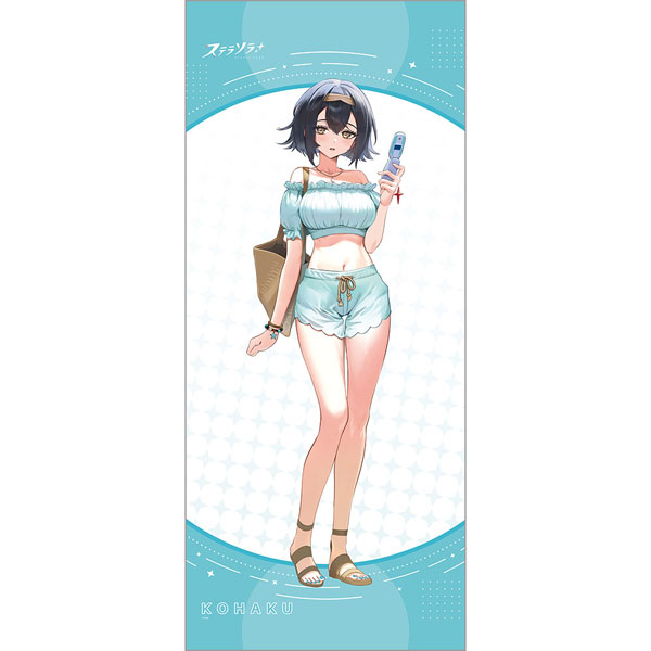 Curtain Damashii Stella Sora New Illustration Jumbo Wall Scroll (Amber / Summer Outfit) Bild 1