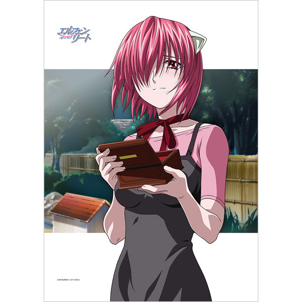 Curtain Damashii Elfen Lied B2 Wall Scroll (Lucy / Music Box)