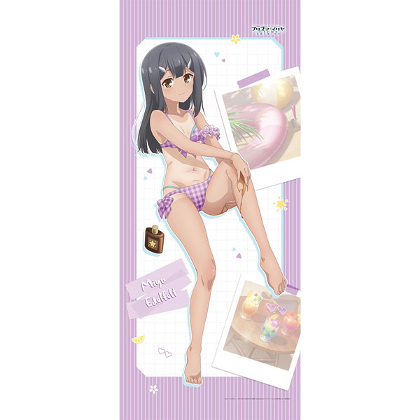 Curtain Damashii Movie "Fate/Kaleid Liner Prisma Illya: Licht - The Nameless Girl" New Illustration Jumbo Wall Scroll (Miyu / Tan) 图片 1