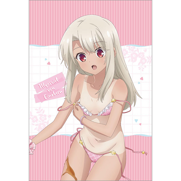 Curtain Damashii 영화 페이트/칼레이드 라이너 프리즈마 일리야: 리히트 - 이름 없는 소녀 신작 일러스트 베개 커버 (일리야/탄)