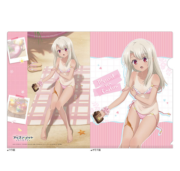 Curtain Damashii Movie "Fate/Kaleid Liner Prisma Illya: Licht - The Nameless Girl" New Illustration Clear File (Illya / Tan) รูปภาพ 1