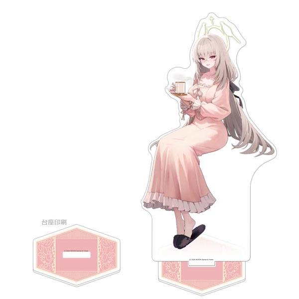 Curtain Damashii Blue Archive New Illustration Jumbo Acrylic Stand (Sakurako / Loungewear) 图片 1
