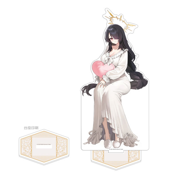 Curtain Damashii 블루 아카이브 신작 일러스트 점보 아크릴 스탠드 (히나타 / 라운지웨어) 이미지 1