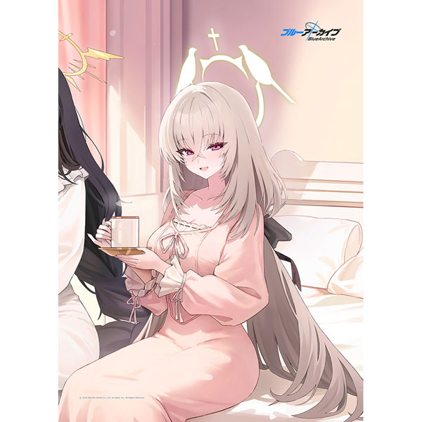 Curtain Damashii Blue Archive New Illustration B2 Wall Scroll (Sakurako / Loungewear) Double Suede