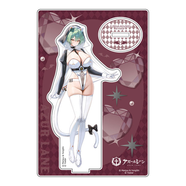Curtain Damashii Azur Lane New Illustration Acrylic Stand (Admiral Nakhimov / Succubus Nun)