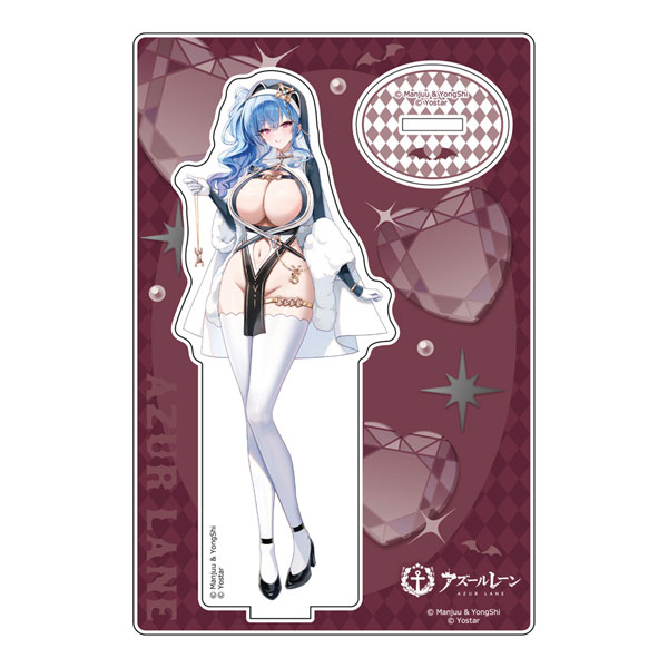 Curtain Damashii Azur Lane New Illustration Acrylic Stand (St. Louis / Succubus Nun)