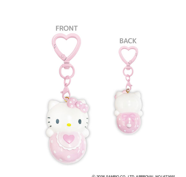 TCP Hello Kitty Lovely Babies Korokorochan Keychain Baby Pink รูปภาพ 1