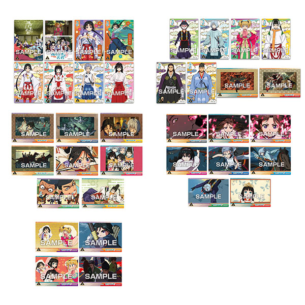 Ensky The Elusive Samurai Clear Card Collection Gum 2 18Pack BOX (CANDY TOY)