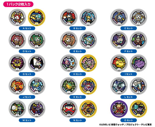 Bandai Device Sticker Youkai Watch 15Pack BOX รูปภาพ 1