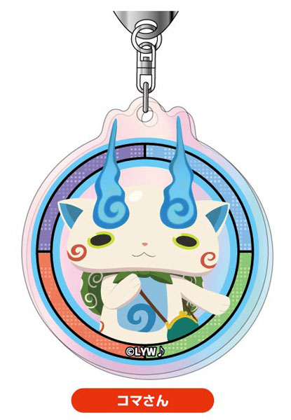 Bandai Aurora Acrylic Keychain Youkai Watch 02 Koma-san Bild 1