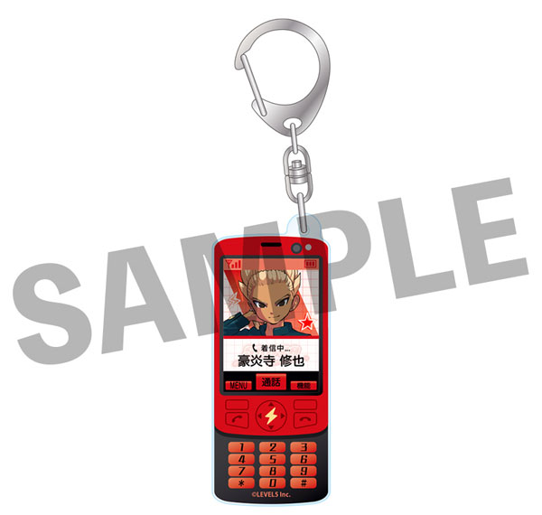 DMM.com Inazuma Eleven: Victory Road Acrylic Keychain Shuuya Gouenji Heisei Pop ver. รูปภาพ 1
