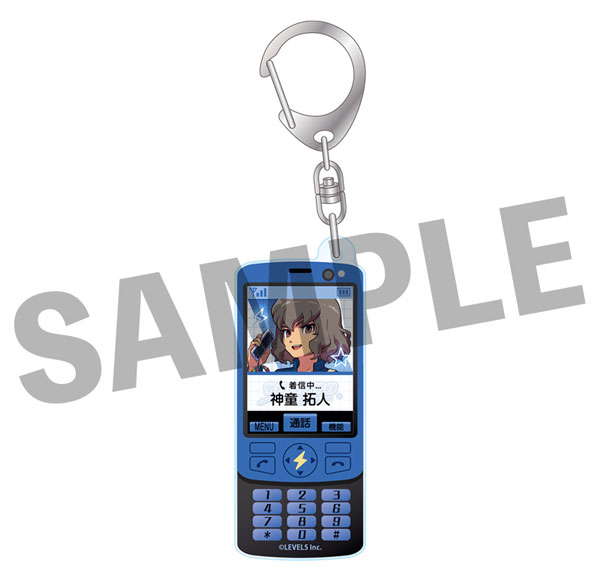 DMM.com Inazuma Eleven: Victory Road Acrylic Keychain Takuto Shindo Heisei Pop ver. รูปภาพ 1