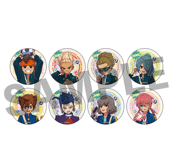 DMM.com Inazuma Eleven: Victory Road Trading Tin Badge Heisei Pop ver. 8Pack BOX รูปภาพ 1