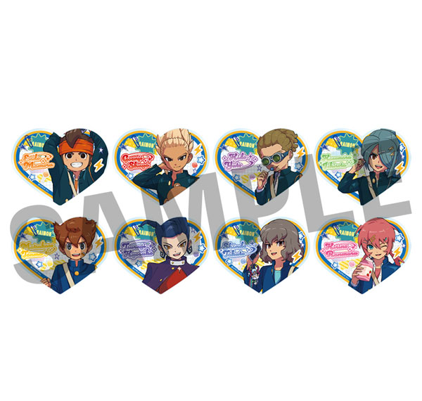 DMM.com Inazuma Eleven: Victory Road Trading Heart Clear Card Heisei Pop ver. 8Pack BOX Bild 1