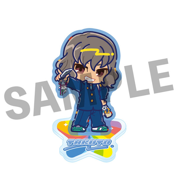 DMM.com Inazuma Eleven: Victory Road Mini Chara Acrylic Stand Takuto Shindo Heisei Pop ver. รูปภาพ 1