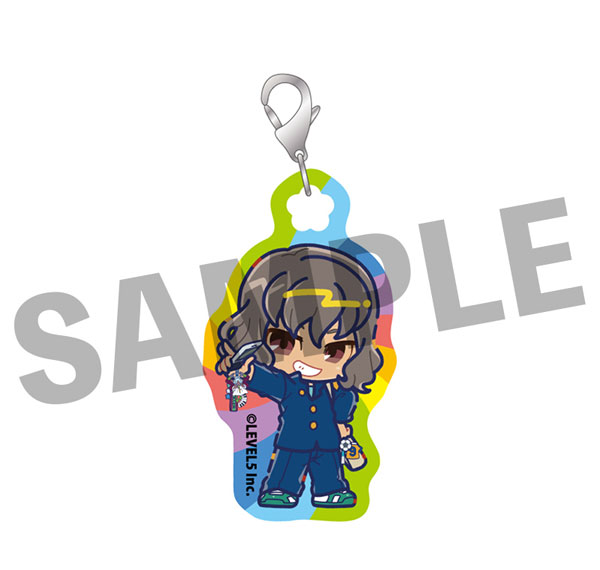DMM.com Inazuma Eleven: Victory Road Mini Chara Acrylic Charm Takuto Shindo Heisei Pop ver. รูปภาพ 1
