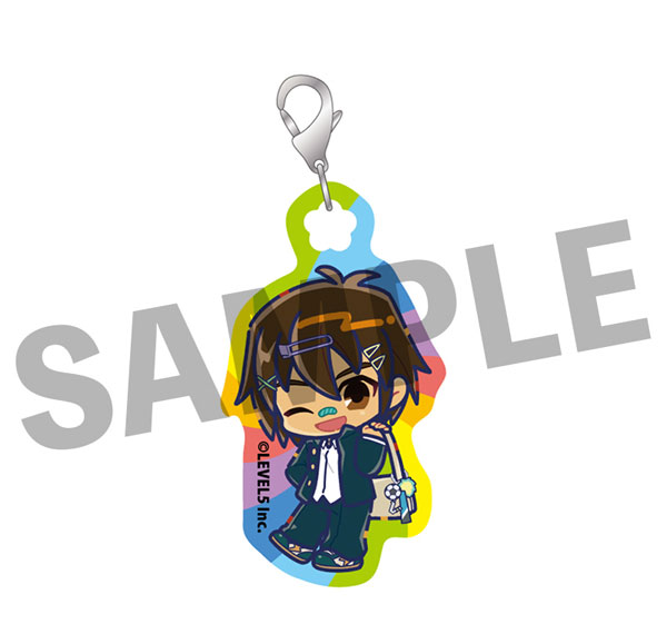 DMM.com Inazuma Eleven: Victory Road Mini Chara Acrylic Charm Shinichi Handa Heisei Pop ver. Bild 1
