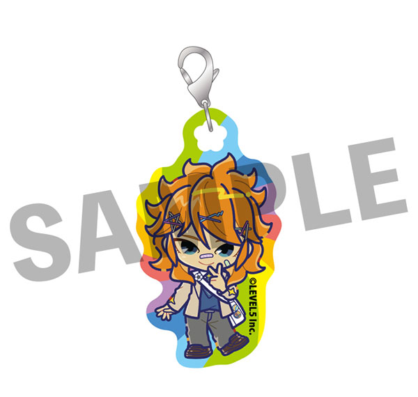 DMM.com Inazuma Eleven: Victory Road Mini Chara Acrylic Charm Taiyou Amemiya Heisei Pop ver. รูปภาพ 1