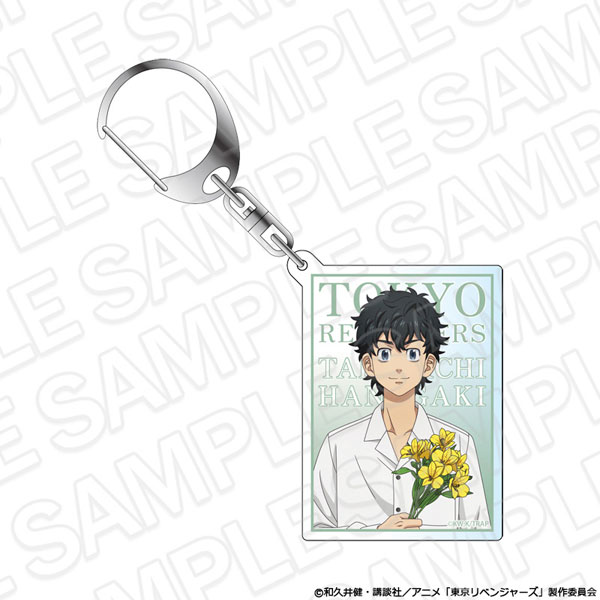 Contents Seed TV Anime "Tokyo Revengers" Acrylic Keychain Takemichi Hanagaki flower ver.
