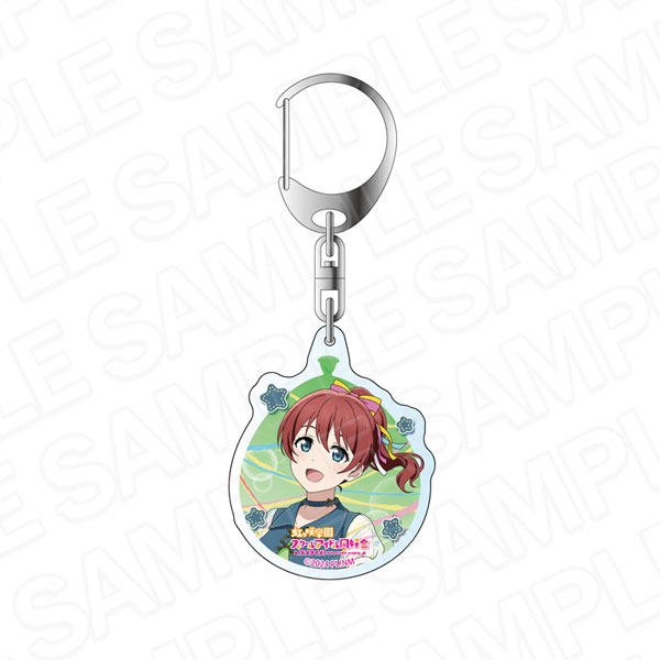 Contents Seed Love Live! Nijigasaki High School Idol Club Acrylic Keychain Emma Verde Water Balloon ver. 图片 1
