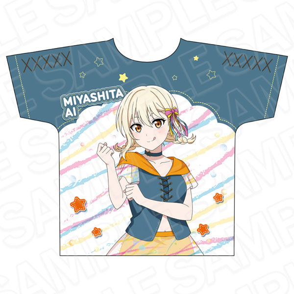 Contents Seed Love Live! Nijigasaki High School Idol Club Full Graphic T-shirt Ai Miyashita Water Balloon ver.