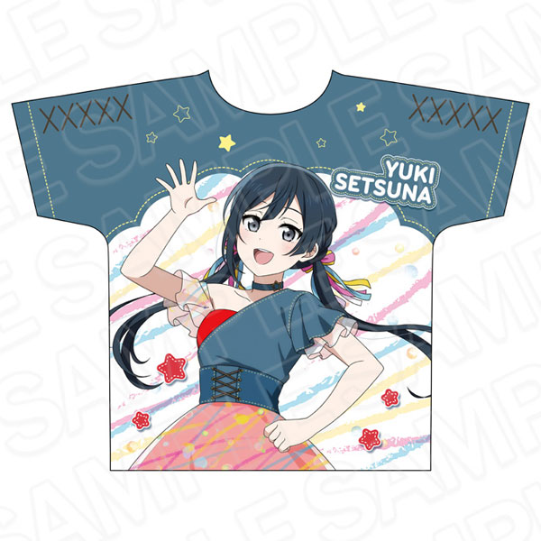 Contents Seed Love Live! Nijigasaki High School Idol Club Full Graphic T-shirt Setsuna Yuki Water Balloon ver.