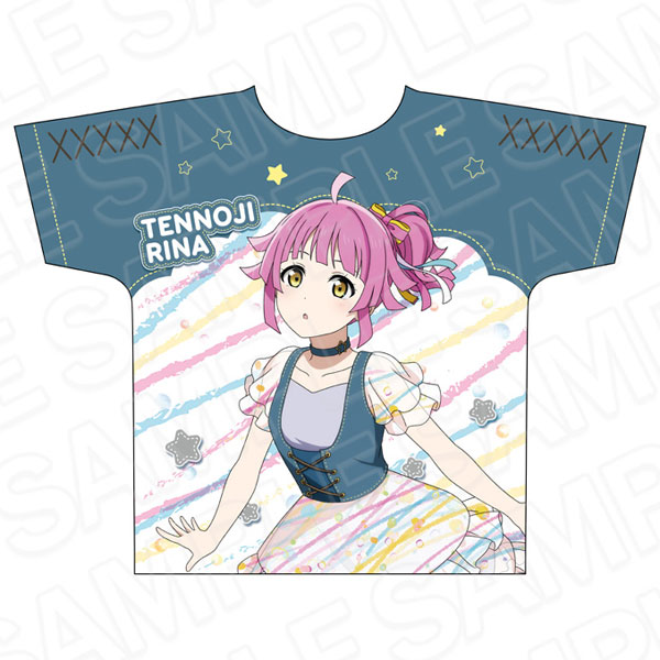 Contents Seed Love Live! Nijigasaki High School Idol Club Full Graphic T-shirt Rina Tennoji Water Balloon ver.