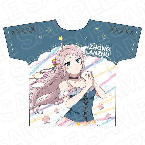 Contents Seed Love Live! Nijigasaki High School Idol Club Full Graphic T-shirt Lanzhu Zhong Water Balloon ver.