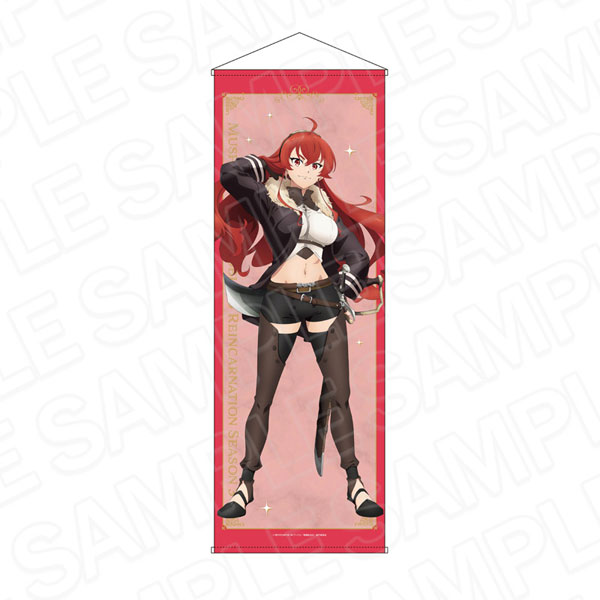 Contents Seed Anime "Mushoku Tensei: Jobless Reincarnation III -Isekai Ittara Honki Dasu-" Jumbo Wall Scroll Eris Greyrat image 1