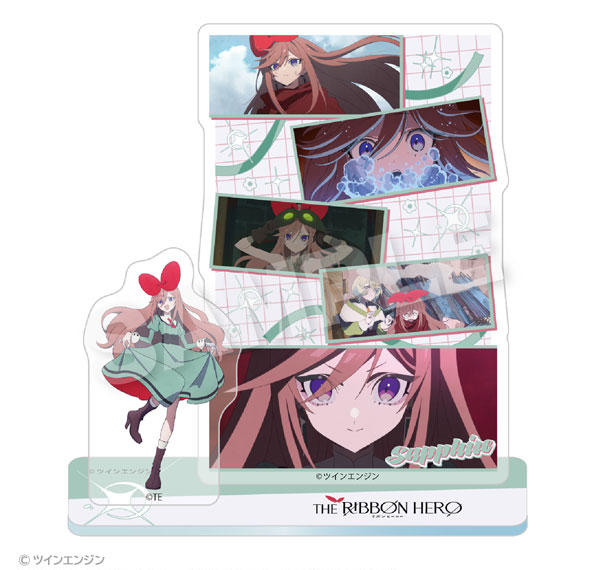 Stella Notes THE RIBBON HERO Memories Acrylic Mascot Sapphire (Casual Wear) รูปภาพ 1