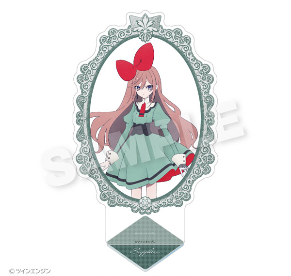 Stella Notes THE RIBBON HERO Frame Style Acrylic Stand Sapphire (Casual Wear) Bild 1