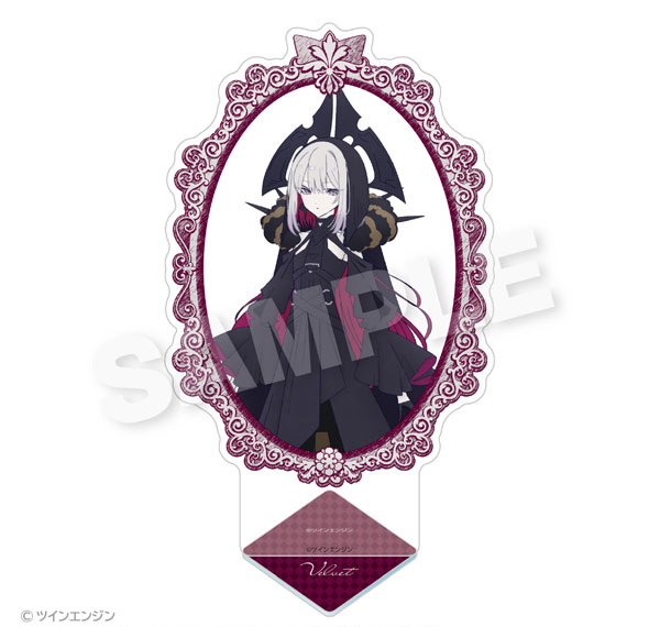 Stella Notes THE RIBBON HERO Frame Style Acrylic Stand Velvet