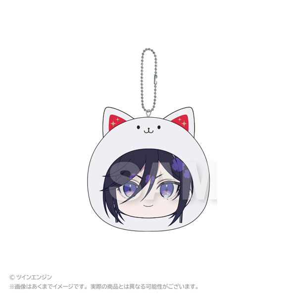 Stella Notes THE RIBBON HERO Marumates Cushion Keychain Sapphire (Ribbon Knight)